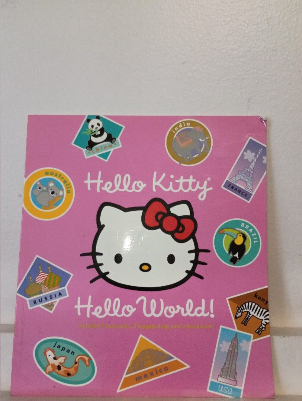 Hello Kitty Pink Travel Sticker & Sticker Book